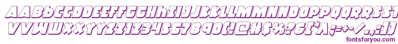 Racketsquad3Dital Font – Purple Fonts