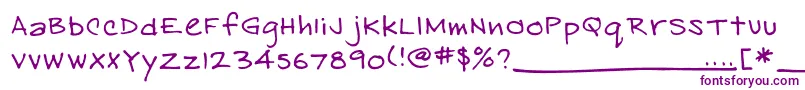 EasthandFont Font – Purple Fonts