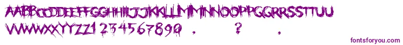 PaintItDeadEng Font – Purple Fonts