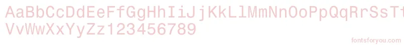 Fonte Monospace821 – fontes cor-de-rosa