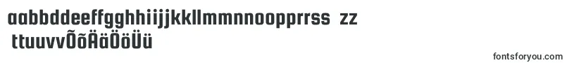 SquadaoneRegular-Schriftart – estnische Schriften