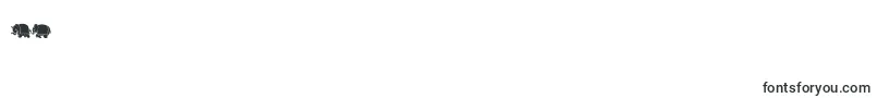 フォントPinkcandypopcornbats – フォント数字4