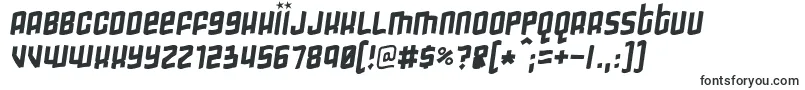 Шрифт Gimmicky – контурные шрифты