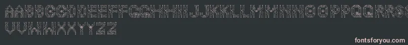 Шрифт Neodrive – розовые шрифты на чёрном фоне