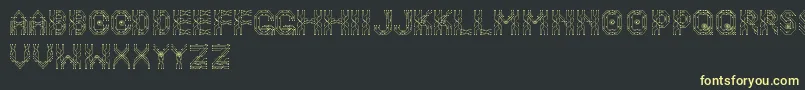 fuente Neodrive – Fuentes Amarillas Sobre Fondo Negro