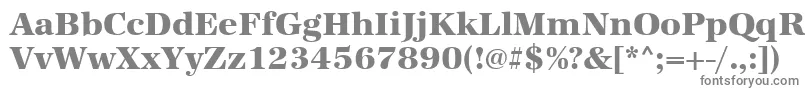 Urwantiquatextbol-Schriftart – Graue Schriften