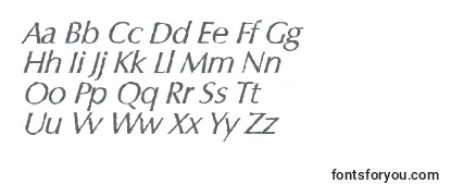 ColumbiaantiqueItalic Font