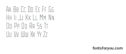 Rodchenkocondlightc Font