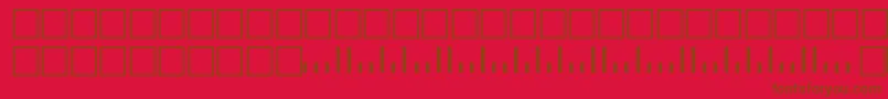 V500001フォントについての詳細 フォントV500001 – 赤い背景に茶色の文字
