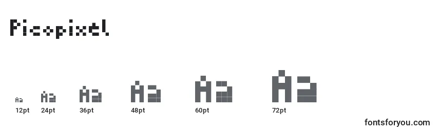 Picopixel Font Sizes