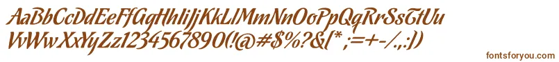 Fonte ChocolateAmargo – fontes marrons