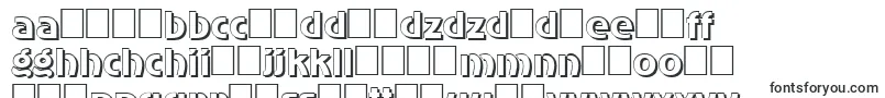 SanasoftShadow.Kz Font – Slovak Fonts