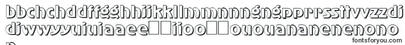 SanasoftShadow.Kz Font – Creole Fonts
