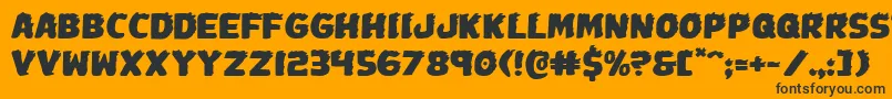 More about Johnnytorchexpand Font Johnnytorchexpand Font – Black Fonts on Orange Background