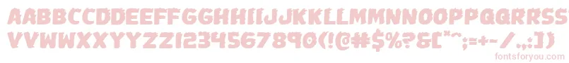 Johnnytorchexpand Font – Pink Fonts on White Background