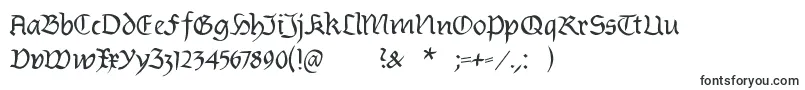 Burtinomatic-fontti – keskiaikaiset fontit