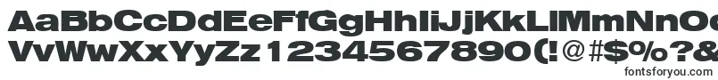 HegelextendedBoldDb-fontti – Fontit Adobelle