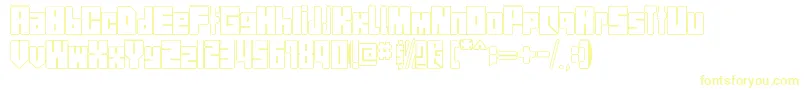 StreetBlock-fontti – keltaiset fontit