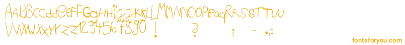 Ackipreschool Font – Orange Fonts