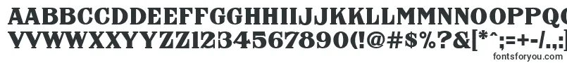 FhaNicholsonFrenchNcv-fontti – teollisuusfontit