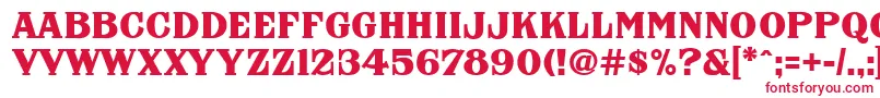 FhaNicholsonFrenchNcv Font – Red Fonts