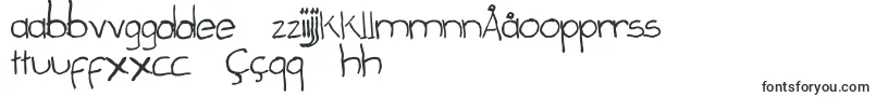 Draconianmechanicalpencil001-Schriftart – usbekische Schriften