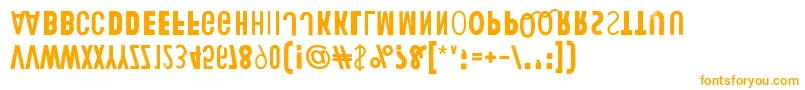 HumanErrorUpsideDown Font – Orange Fonts