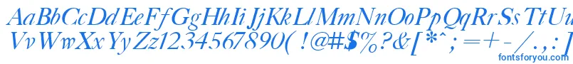 GazetaTitulItalic.001.001 Font – Blue Fonts