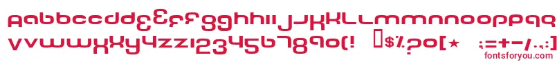 Police TechFontWide – polices rouges