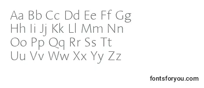 LinotypeAromaExtralight Font