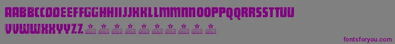 GeneratorPersonalUse Font – Purple Fonts on Gray Background