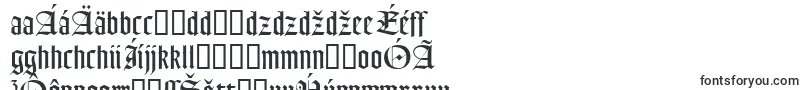 Police GoudyTextMtDfr – polices slovaques