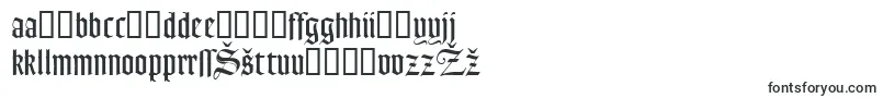 Weitere Informationen zur GoudyTextMtDfr-Schriftart GoudyTextMtDfr-Schriftart – litauische Schriften