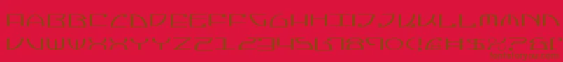 More about JumptroopsLight Font JumptroopsLight Font – Brown Fonts on Red Background