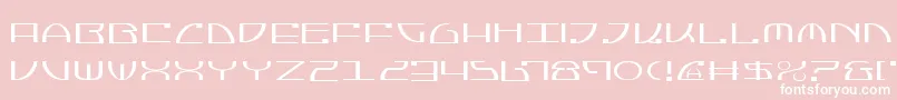JumptroopsLightフォントについての詳細 フォントJumptroopsLight – ピンクの背景に白い文字