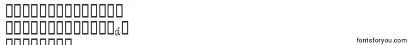 DaliaNormal-Schriftart – khmerische Schriften