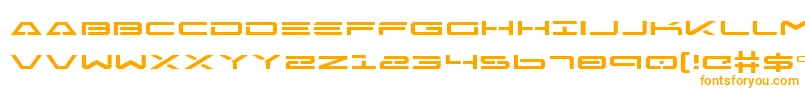 Шрифт FreeAgentExpanded – оранжевые шрифты