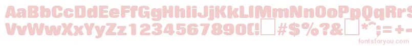 RollingstoneRegularDb Font – Pink Fonts on White Background