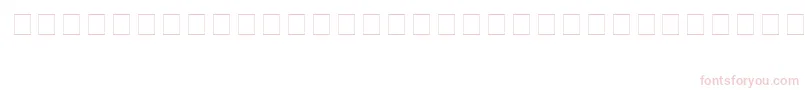 Wocidings Font – Pink Fonts on White Background