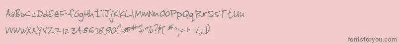JenkinsV2.0-Schriftart – Graue Schriften auf rosa Hintergrund