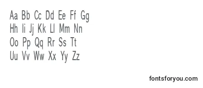 CoronaThin-fontti