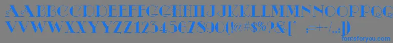 More about OdalisqueNf Font OdalisqueNf Font – Blue Fonts on Gray Background