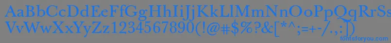 More about Jbaskervilletxn Font Jbaskervilletxn Font – Blue Fonts on Gray Background