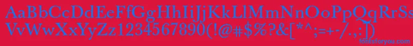 Lisätietoja Jbaskervilletxn-fontista Jbaskervilletxn-fontti – siniset fontit punaisella taustalla