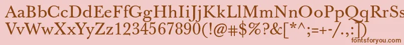 Lisätietoja Jbaskervilletxn-fontista Jbaskervilletxn-fontti – ruskeat fontit vaaleanpunaisella taustalla