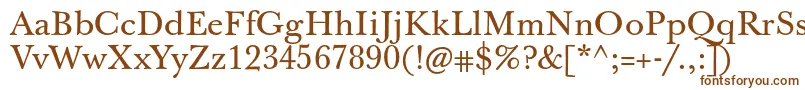 Jbaskervilletxn Font – Brown Fonts on White Background