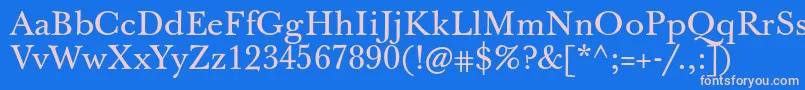 Saiba mais sobre a fonte Jbaskervilletxn Fonte Jbaskervilletxn – fontes rosa em um fundo azul
