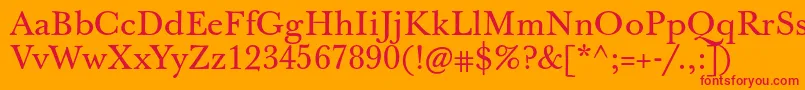 More about Jbaskervilletxn Font Jbaskervilletxn Font – Red Fonts on Orange Background