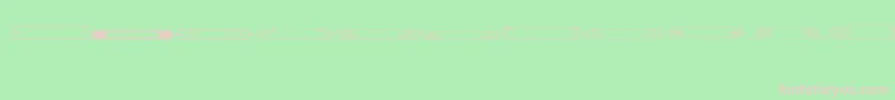 VintagePanels014-Schriftart – Rosa Schriften auf grünem Hintergrund