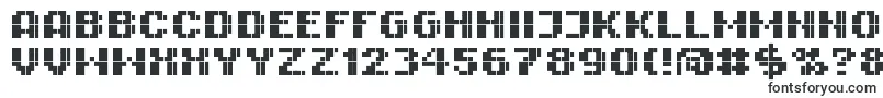 Шрифт RImpresiveBl6 – очень широкие шрифты